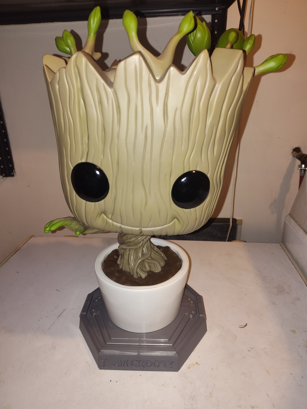Giant Groovy Groot Planter Figure
